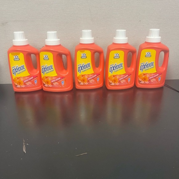 Lot of 5–Oxydol Classic Detergent, 32oz, Tropical Blossom Scent - - Picture 1 of 4